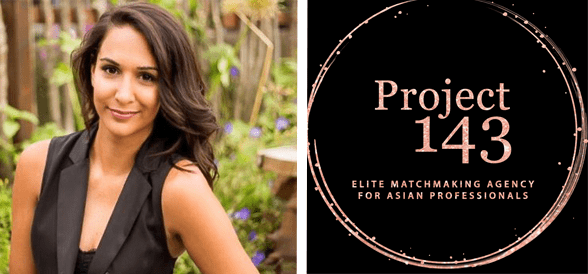 Aneeka Patel's headshot and the Project 143 logo