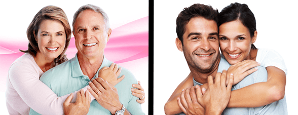 Collage of couples formed on MatchVIP