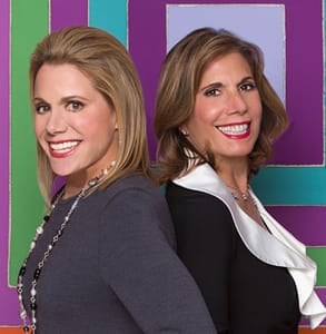 Photo of Barbara Black Goldfarb and Nancy Gold, Co-Founders of Elegant Introductions