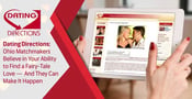 Dating Directions:  Ohio Matchmakers Believe in Your Ability to Find a Fairy-Tale Love — And They Can Make It Happen