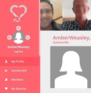 Screenshot of a profile on SDating.co.uk Screenshot of a profile on SDating.co.uk