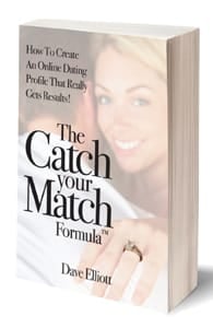 The Cover of The Catch Your Match Formula by Dave Elliott