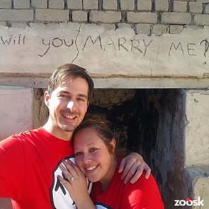 Photo of Natasha and Jared, a Zoosk success story