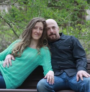 Photo of Gina and Gerson, who met at one of Jaimy's events