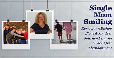 Single Mom Smiling Kerri Lynn Bishop Blogs About Finding Grace After Abandonment