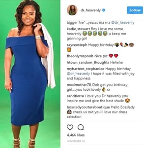 Screenshot from Dr. Heavenly's Instagram page Screenshot from Dr. Heavenly's Instagram page