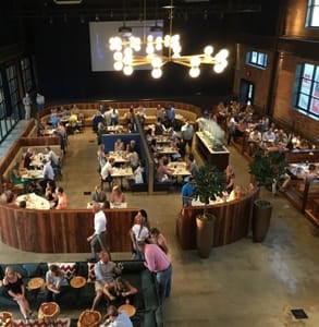 Photo of the Jones Assembly's main dining hall