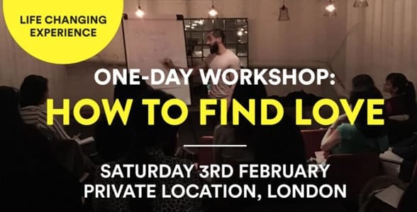 Screenshot of Since Being Single's workshop landing page
