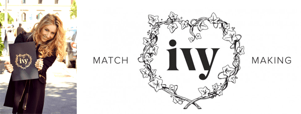 Photo of Inga Verbeeck and the Ivy International logo