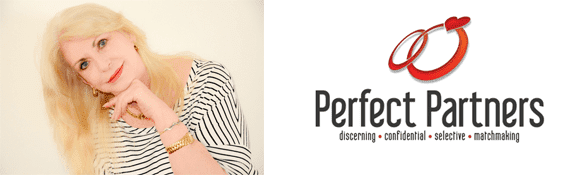 Shannon Davidoff's headshot and the Perfect Partners logo Shannon Davidoff's headshot and the Perfect Partners logo