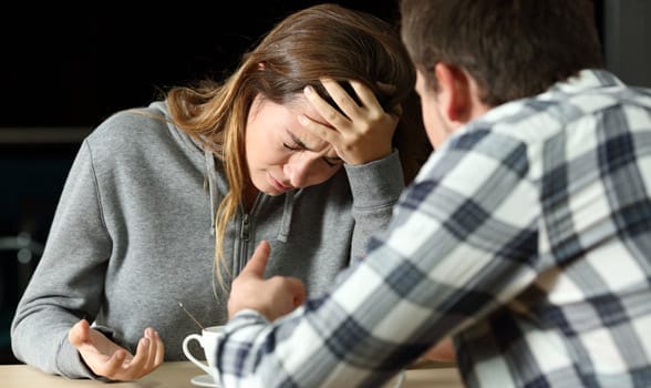 Photo of a nagging boyfriend