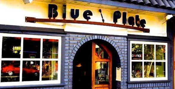 Photo of the outside of Blue Plate