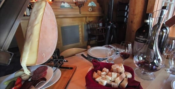 Picture of a cheese wheel at La Savoie Picture of a cheese wheel at La Savoie