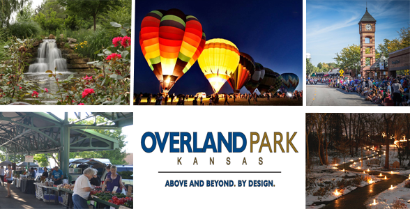 Collage of activities in Overland Park