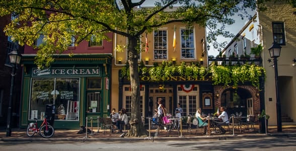 Photo of King Street in Alexandria