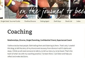 Screenshot of Whole Parent Book's coaching services