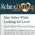 Sober Dating Service