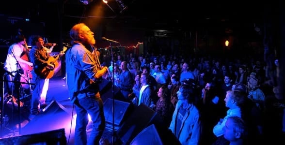 Photo of a musical performance at Cat's Cradle