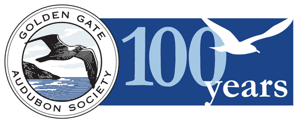Golden Gate Audubon Society 100 Years logo