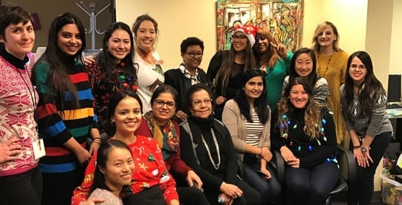 Photo of the Apna Ghar team