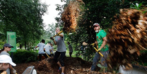 Photo of Park Pride volunteers