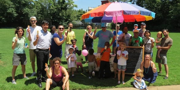 Photo of Park Pride volunteers