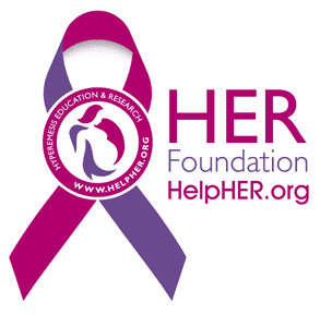 The HER Foundation logo
