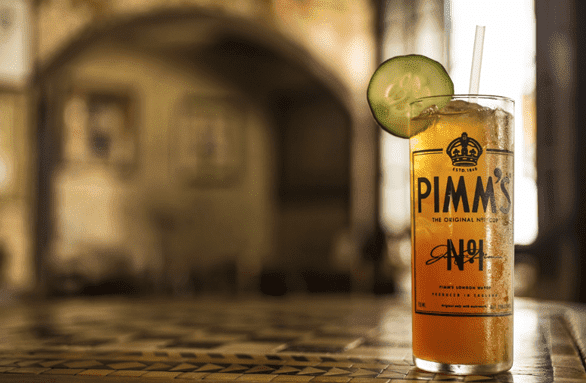 Photo of a Pimm's Cup at the Napoleon House