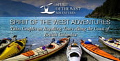 Spirit of the West Adventures Takes Couples on Kayaking Tours Along the Coast of British Columbia