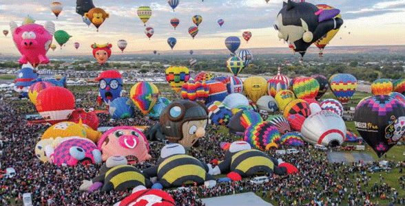 Photo of the Albuquerque International Balloon Fiesta