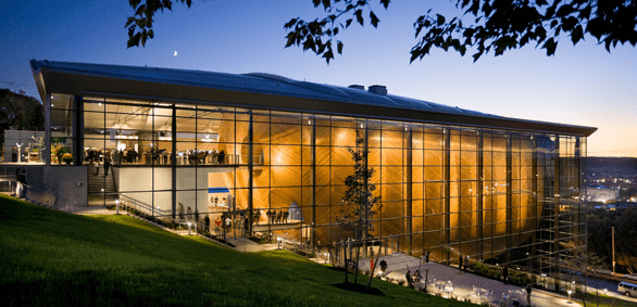 Photo of the Curtis R. Priem Experimental Media and Performing Arts Center