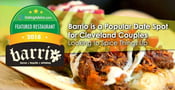 2018 Featured Restaurant: Barrio is a Popular Date Spot for Cleveland Couples Looking to Spice Things Up