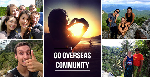 Photo of Go Overseas' community of travelers