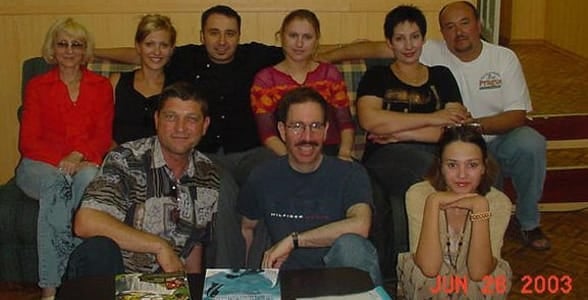 Photo of the Kherson Girls office and staff Photo of the Kherson Girls office and staff