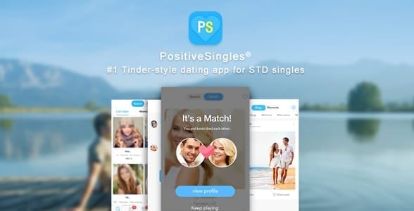Screenshot of PositiveSingles