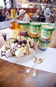 Photo of the Three Twins' world's most expensive ice cream sundae