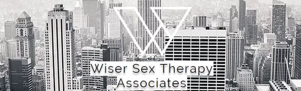 Screenshot of Wiser Sex Therapy Associates logo and background