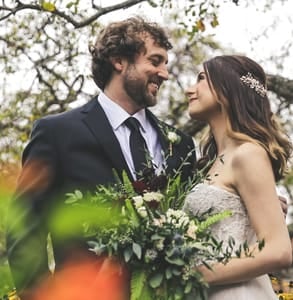 Photo of a married couple