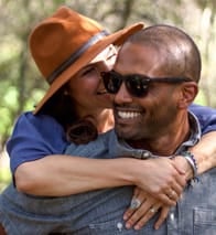 Photo of a happy couple