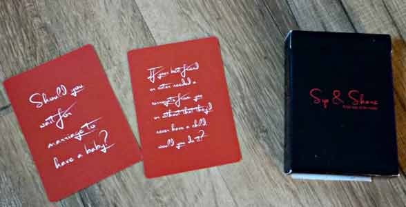 Photo of the Sip & Share Card Game