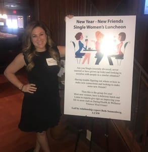 Photo of Beth at a Single Women's Luncheon
