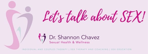Screenshot of a Dr. Shannon Chavez banner