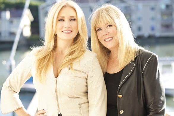Photo of Amber Kelleher-Andrews and her mother, Jill Kelleher, of Kelleher International