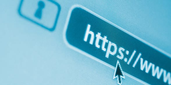 Photo of a secure url