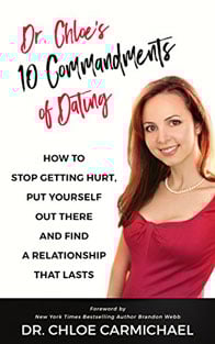 Photo of Dr. Chloe's book 10 Commandments of Dating