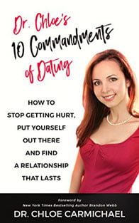 Photo of Dr. Chloe's book 10 Commandments of Dating