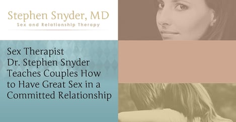 Dr Stephen Snyder Teaches Couples How To Have Great Sex