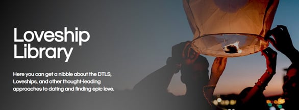 Screenshot of the Loveship Library banner