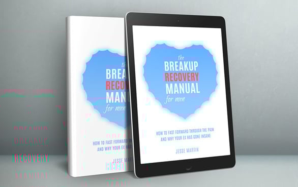Photo of Jessie Martin's book The Breakup Recovery Manual for Men