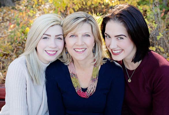 Photo of Melody and her daughters